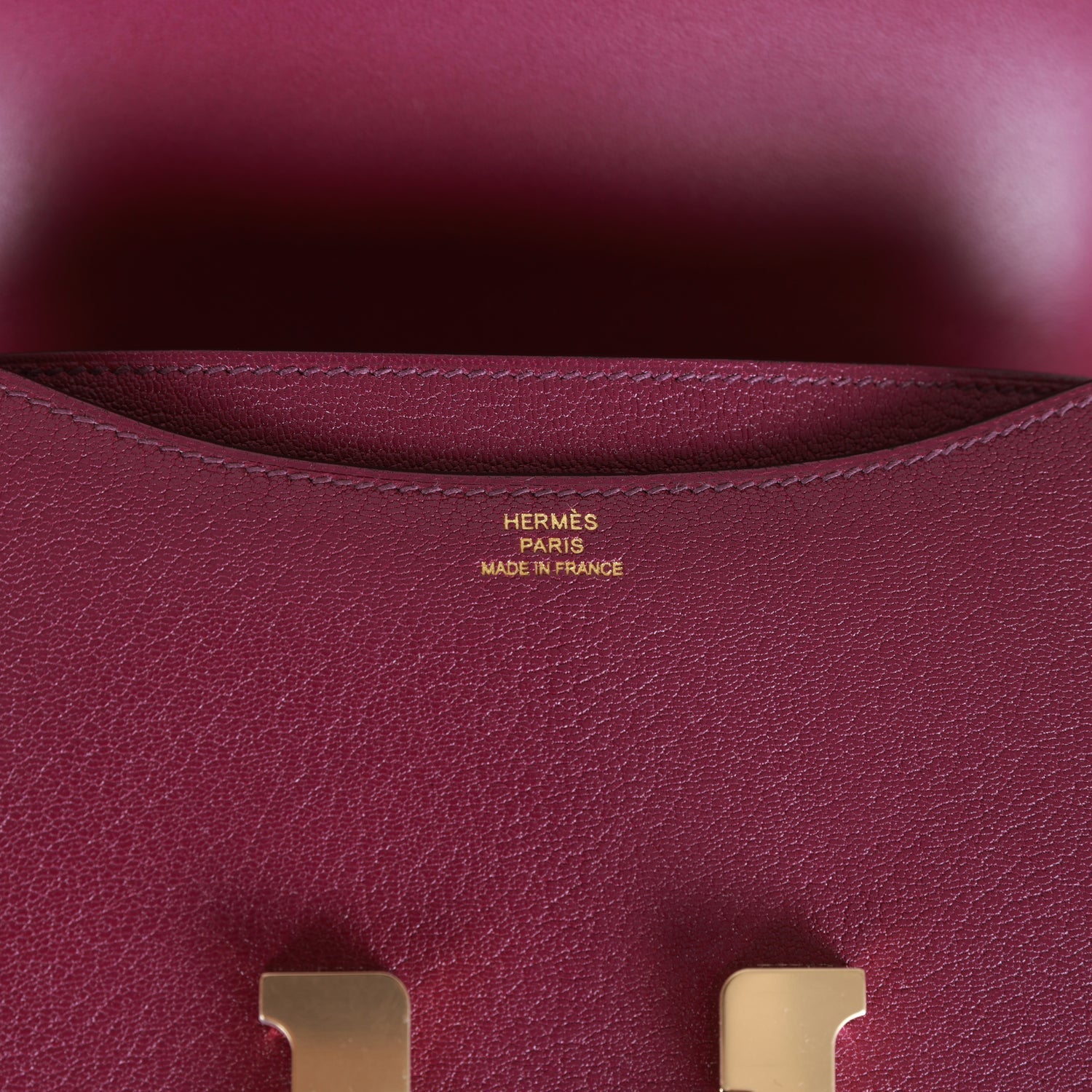 Hermes Constance 18 Anemone Chevre Chamkila Permabrass Hardware