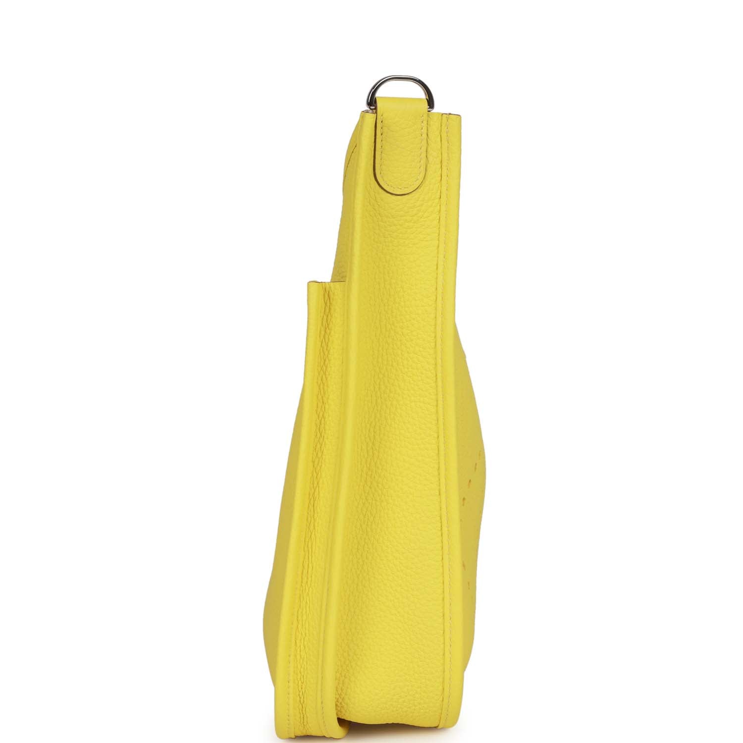 Hermes Evelyne III PM Lime Clemence Palladium Hardware