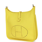 Hermes Evelyne III PM Lime Clemence Palladium Hardware