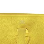 Hermes Evelyne III PM Lime Clemence Palladium Hardware