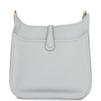Hermes Evelyne III PM Bleu Lin Clemence Gold Hardware
