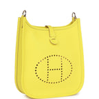 Hermes Evelyne TPM Lime Clemence Palladium Hardware