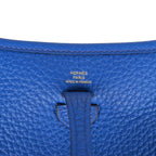 Hermes Evelyne TPM Bleu Electric Clemence Gold Hardware