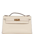 Hermes Kelly Pochette Nata Swift Gold Hardware