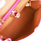 Hermes Herbag Zip PM 31 Rose Pourpre Toile H Berline Vache Barenia Hunter Palladium Hardware