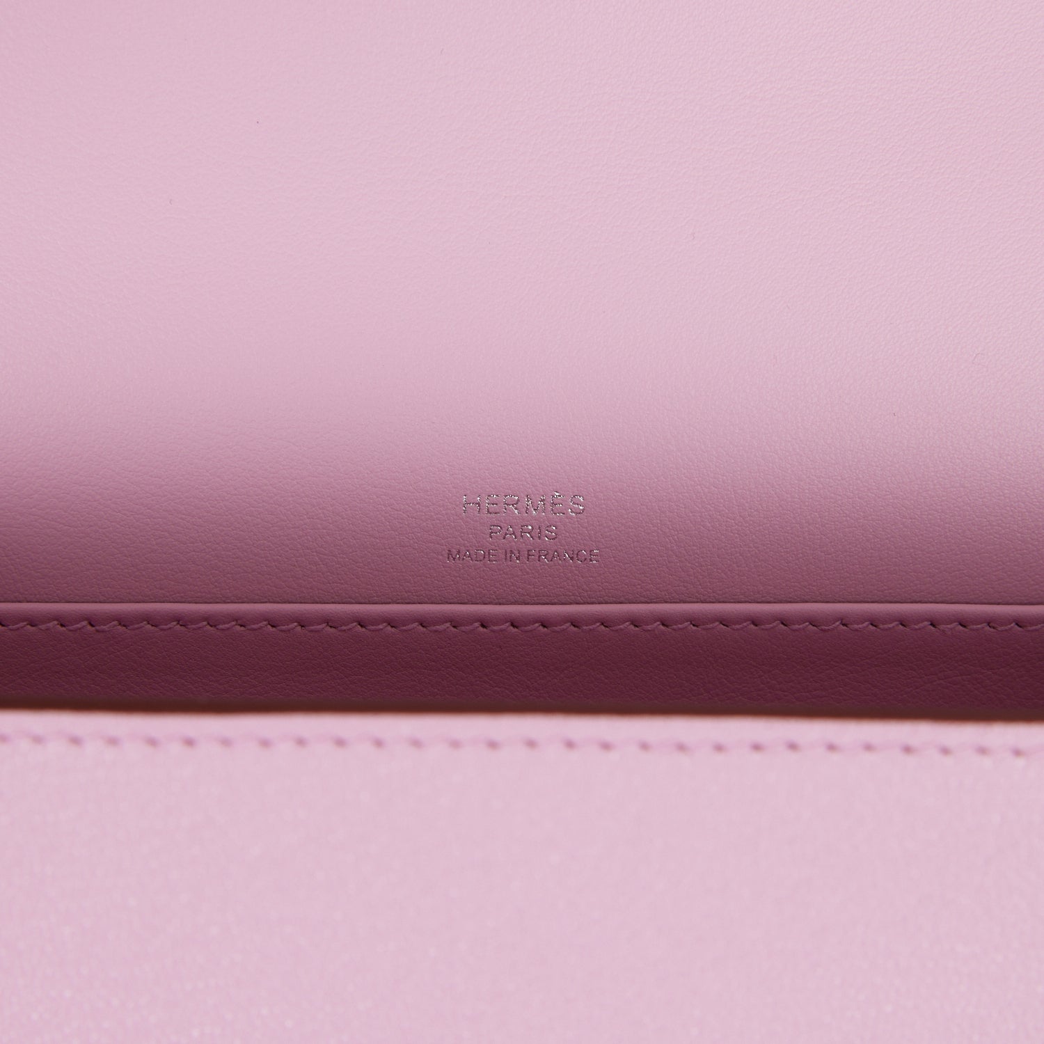 Hermes Geta Mauve Sylvestre Chevre Palladium Hardware