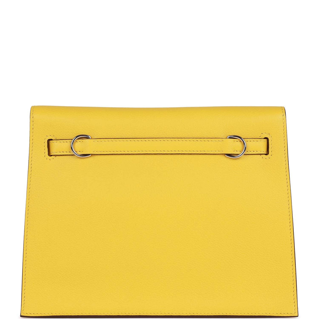 Hermes Kelly Danse Lime Evercolor Palladium Hardware