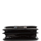 Hermes Constance 18 Black Shiny Alligator Palladium Tiger's Eye Hardware
