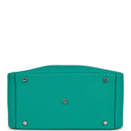 Hermes Lindy 30 Bleu Paon Swift Palladium Hardware