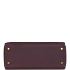 Hermes Kelly Retourne 25 Cassis Togo Gold Hardware