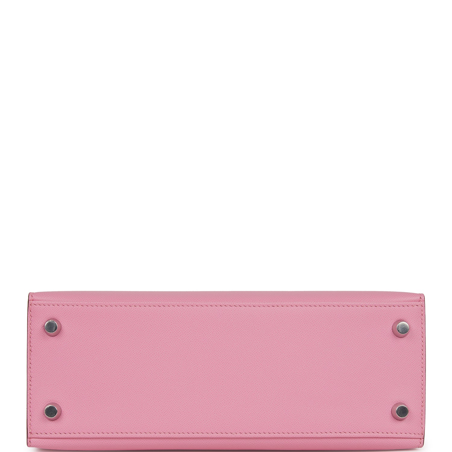 Hermes Kelly Sellier 25 Pink Verso Madame Palladium Hardware