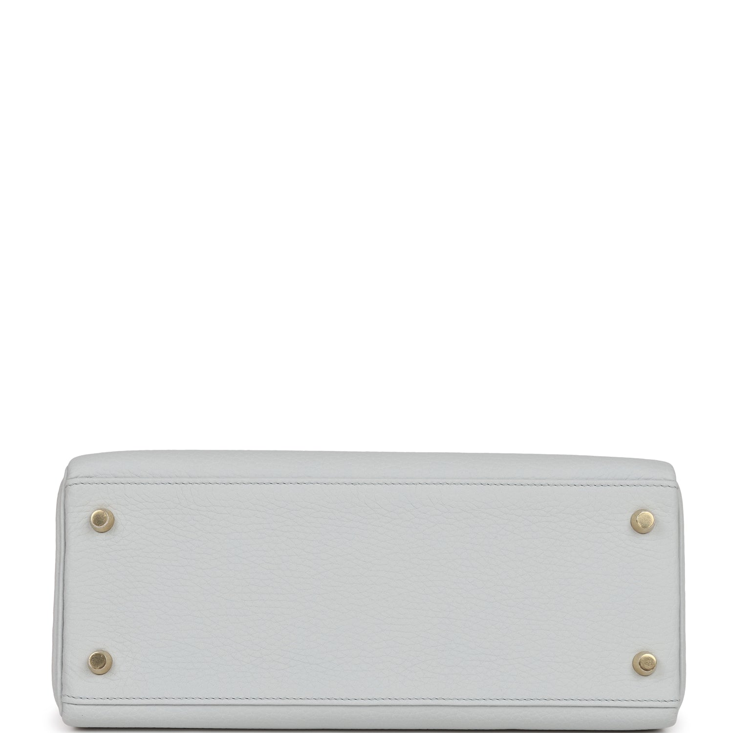 Hermes Kelly Retourne 28 Bleu Pale Clemence Gold Hardware