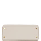 Hermes Kelly Retourne 28 Beton Togo Gold Hardware