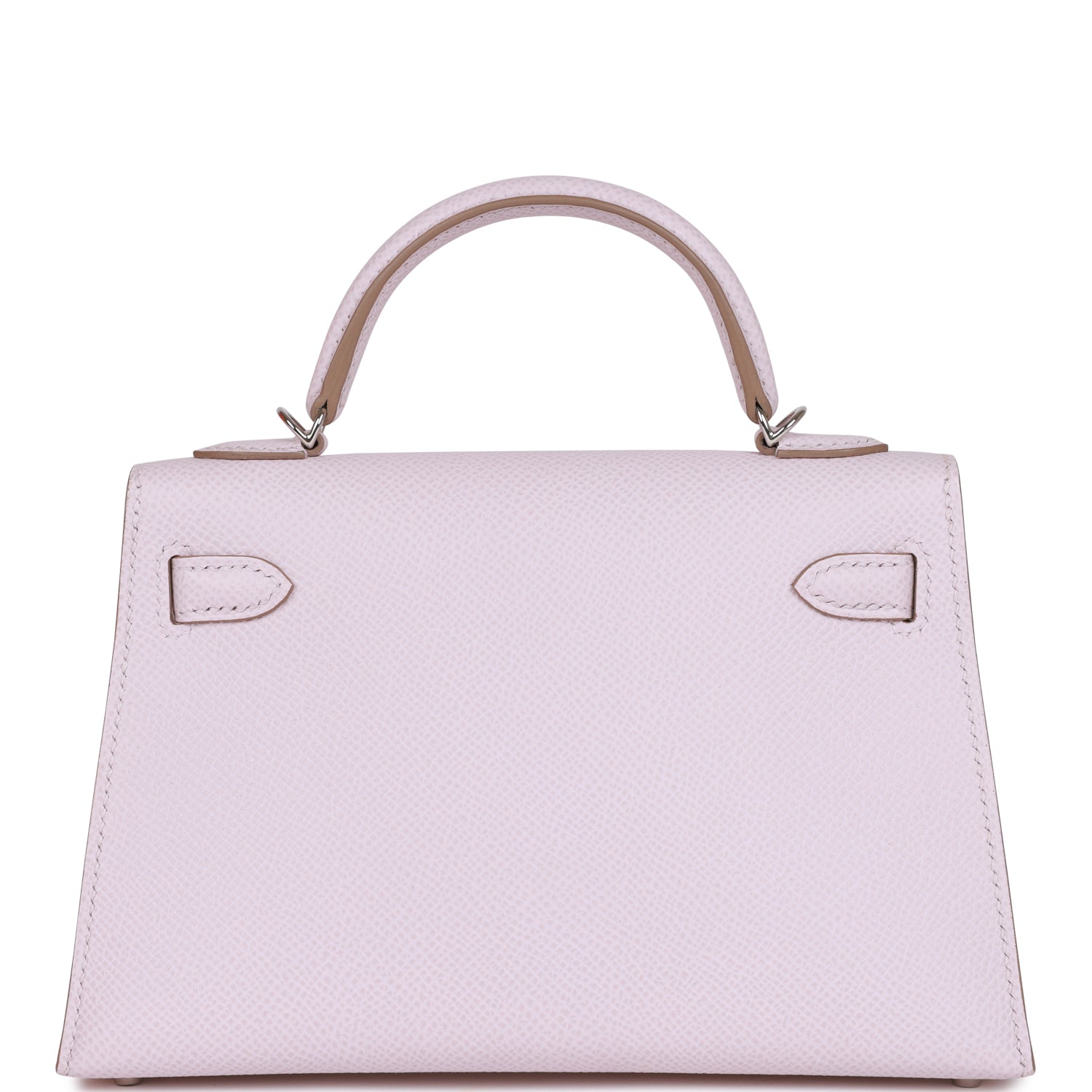 Hermes Kelly Sellier 20 Mauve Pale Epsom Palladium Hardware