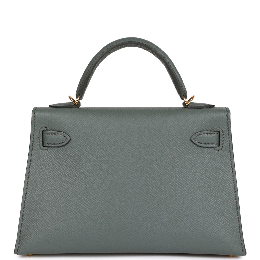 Hermes Kelly Sellier 20 Vert Amande Epsom Gold Hardware