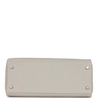 Hermes Kelly Retourne 28 Gris Perle Togo Palladium Hardware