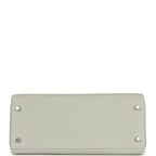 Hermes Kelly Retourne 28 Gris Neve Togo Palladium Hardware