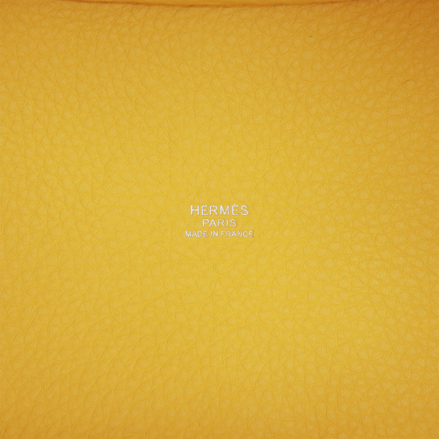 Hermes Picotin Lock 18 Jaune de Naples Clemence Palladium Hardware