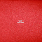 Hermes Picotin Lock 18 Rose Texas Clemence Palladium Hardware