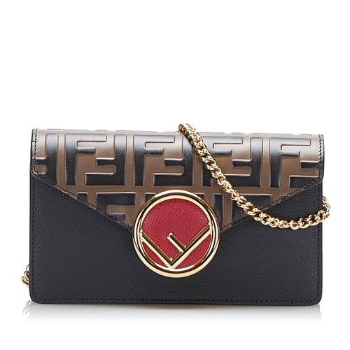Fendi F is Fendi Convertible Belt Bag Brown
