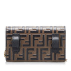 Fendi F is Fendi Convertible Belt Bag Brown