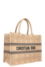 CHRISTIAN DIOR Book Tote Medium Raffia