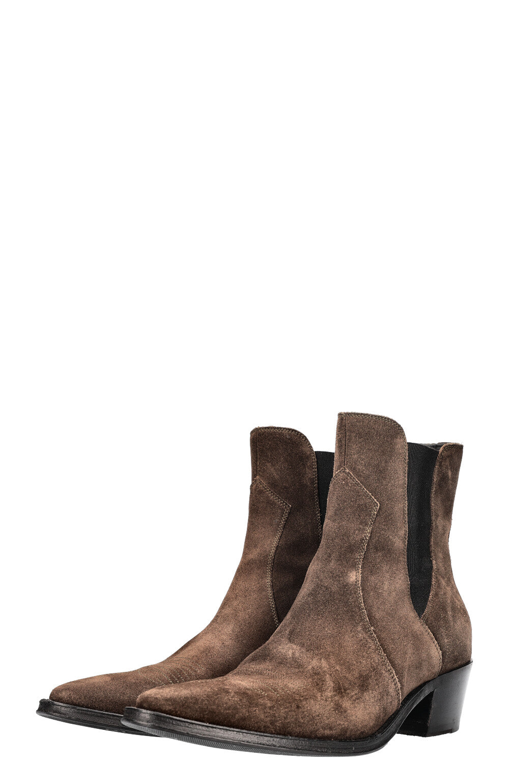 CELINE Boots Suede Green