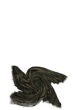 CHRISTIAN DIOR Scarf Camouflage Green