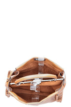 FENDI Peekaboo Large Woven Brown