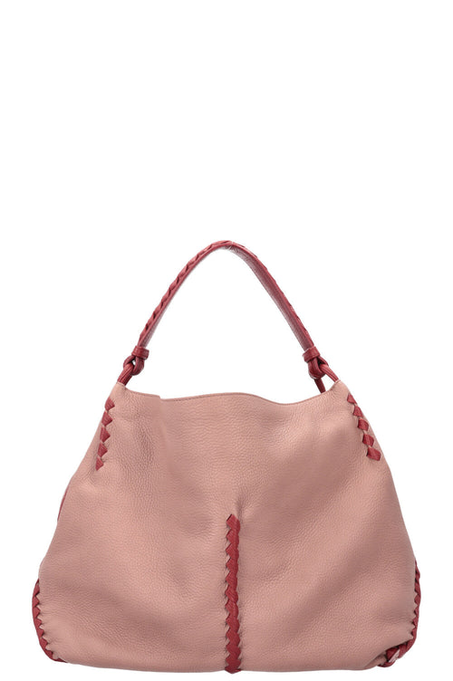 BOTTEGA VENETA Cervo Hobo Deerskin Purple