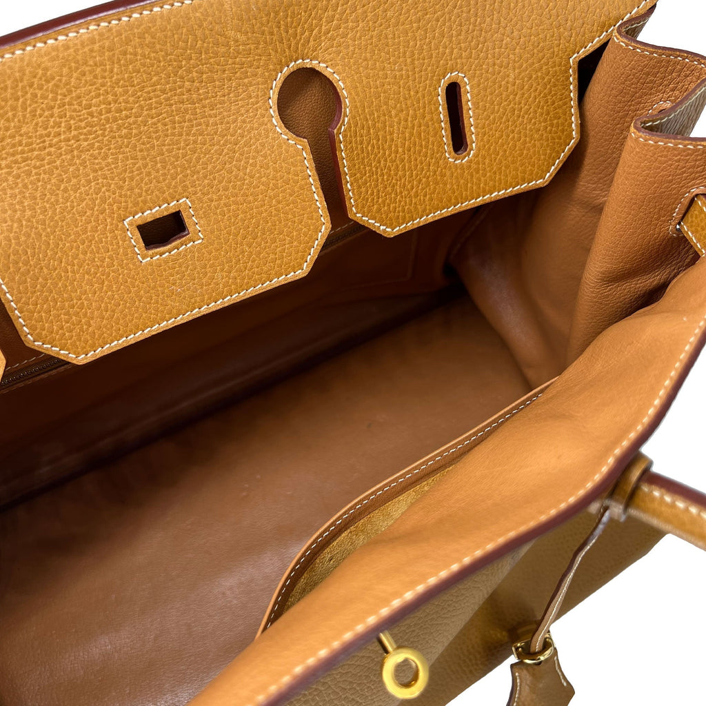 Top Quality Vintage Hermes Birkin B40 GHW Clemence Leather designer bag