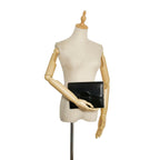 Hermes Box Calf Leather Clutch Bag (SHG-tVRJO2)