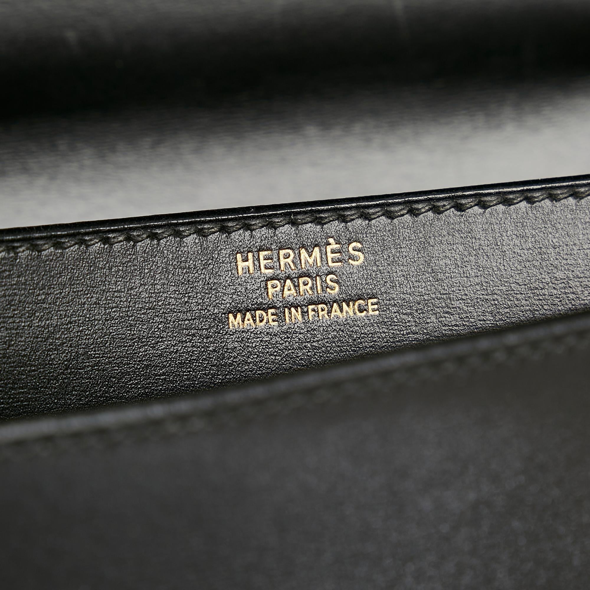 Hermes Box Calf Sac a Depeches 38 (SHG-23148)