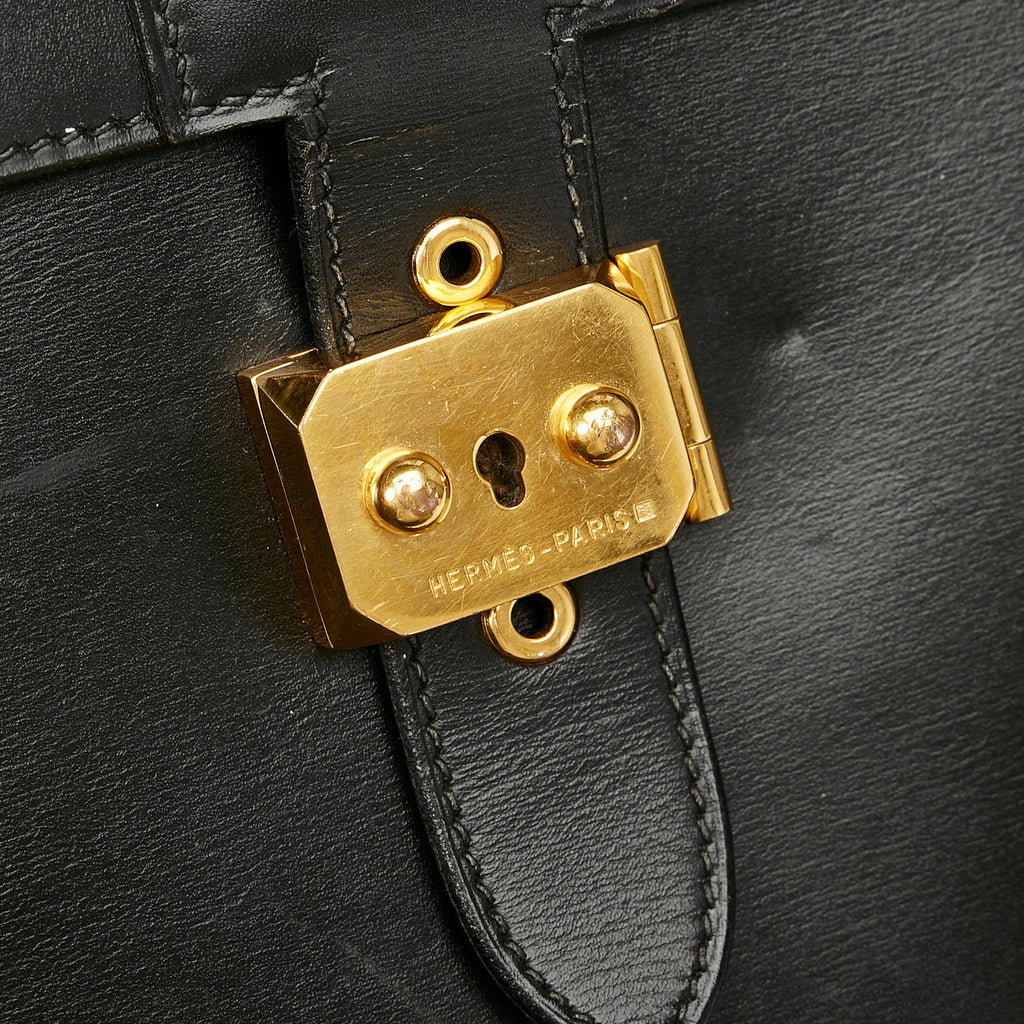 Hermes Box Calf Sac a Depeches 38 (SHG-23148)