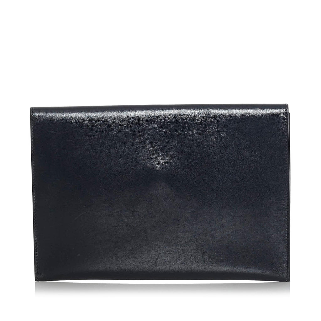 Hermes Box Pochette Cadena Clutch Bag (SHG-36223)