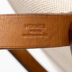 Hermes Canvas Calfskin Cabag Elan Tote - FINAL SALE (SHF-16359)