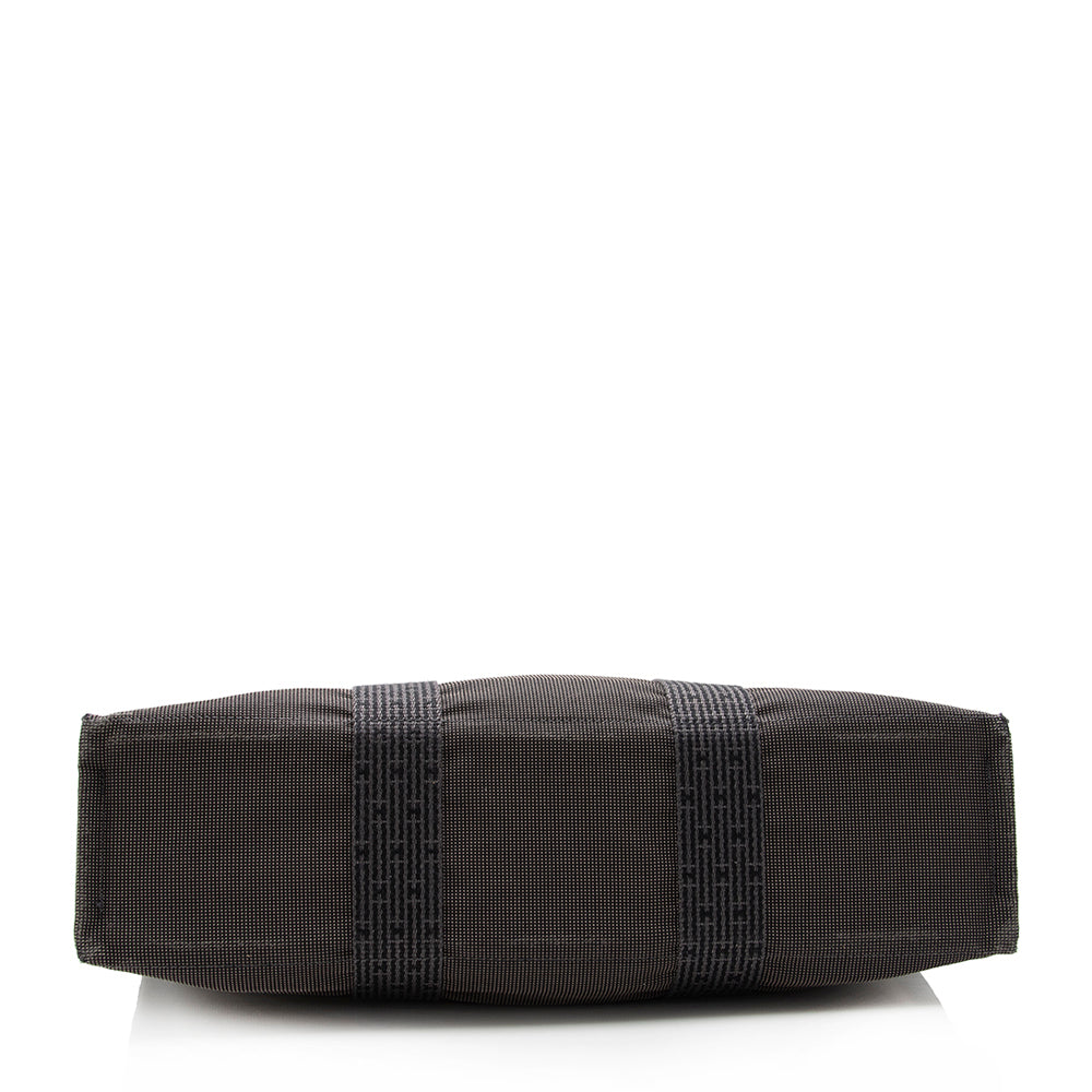 Hermes Canvas Herline MM Tote (SHF-15379)