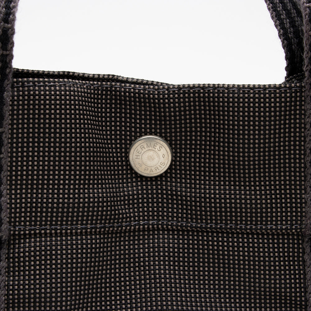 Hermes Canvas Herline MM Tote (SHF-15379)