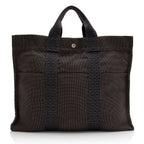 Hermes Canvas Herline MM Tote (SHF-22534)