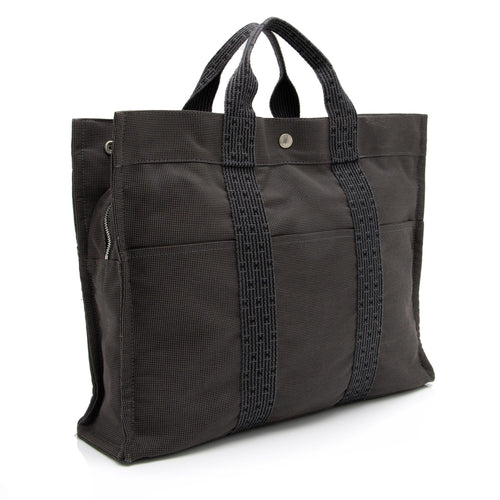Hermes Canvas Herline MM Tote (SHF-23550)