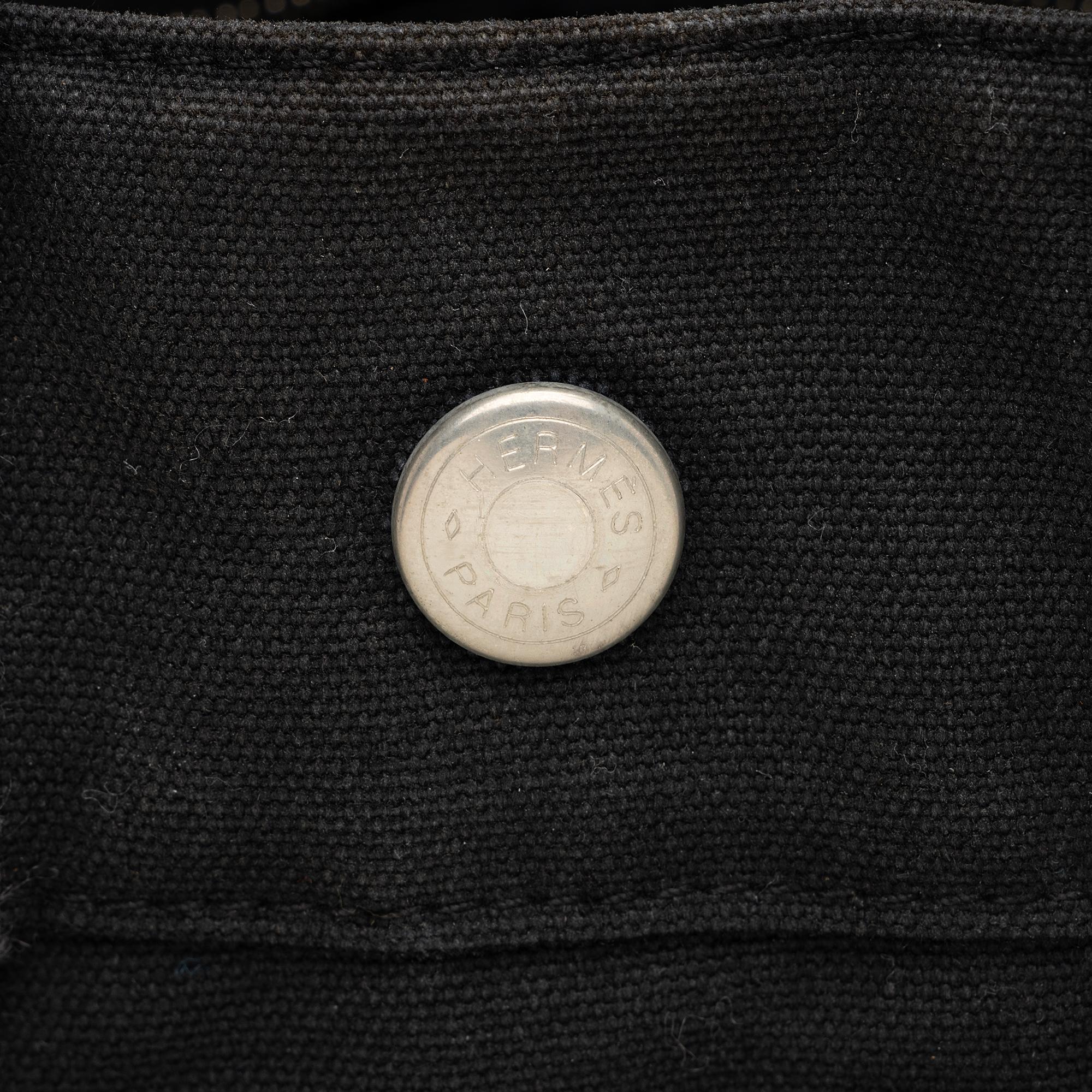 Hermes Canvas Herline PM Tote (SHF-23028)
