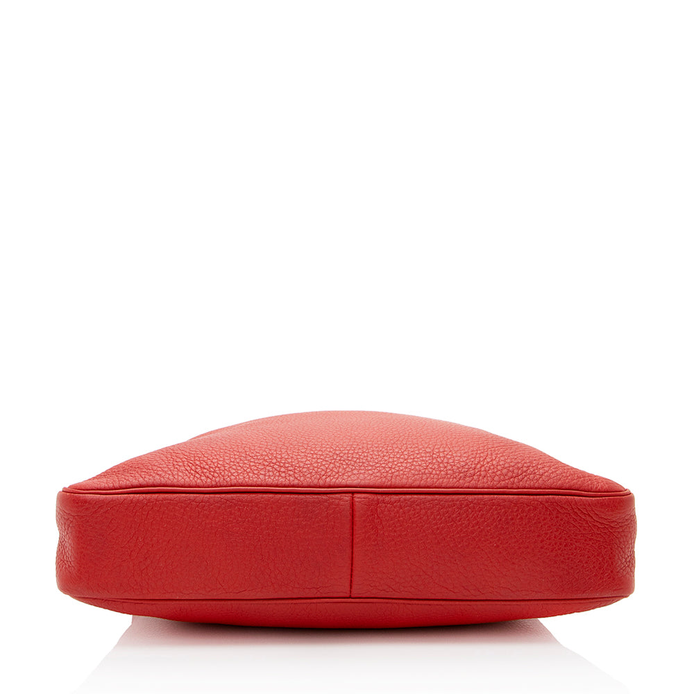 Hermes Clemence Leather Massai PM Bag (SHF-20215)