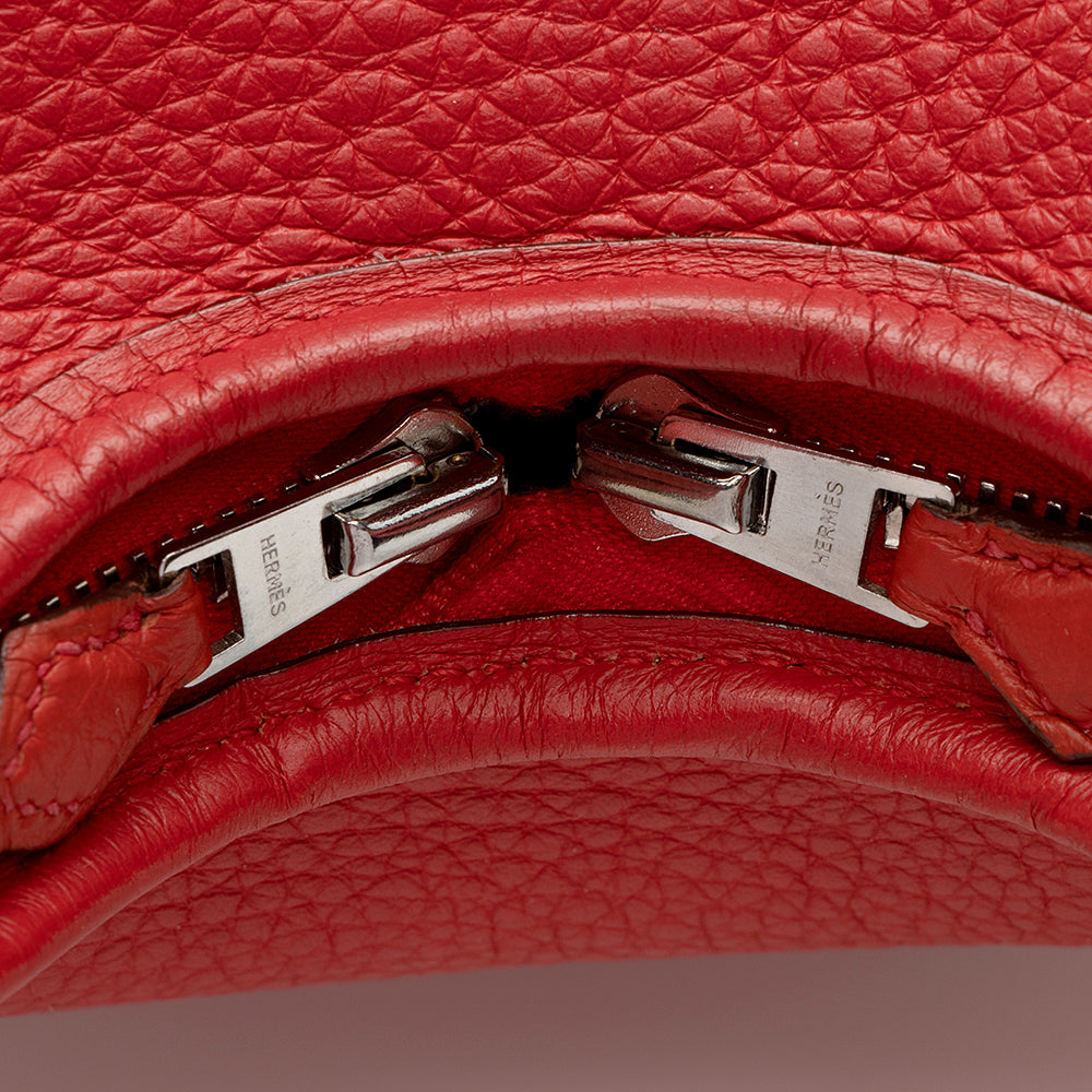 Hermes Clemence Leather Massai PM Bag (SHF-20215)