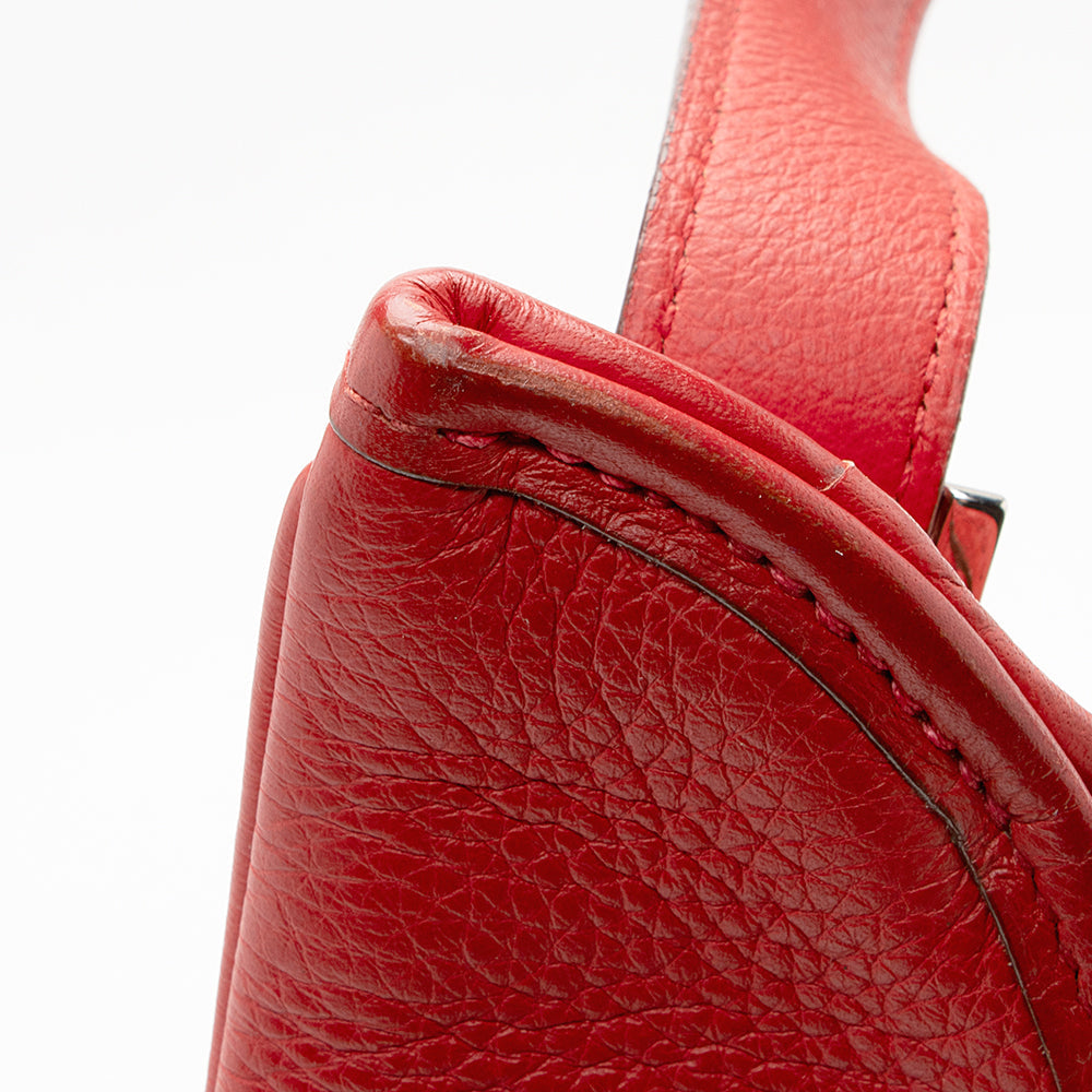 Hermes Clemence Leather Massai PM Bag (SHF-20215)