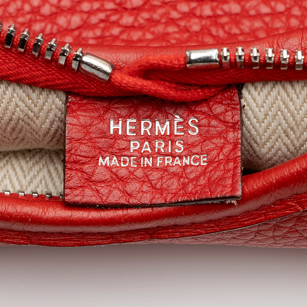 Hermes Clemence Leather Massai PM Bag (SHF-20215)