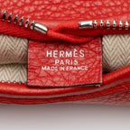 Hermes Clemence Leather Massai PM Bag (SHF-20215)