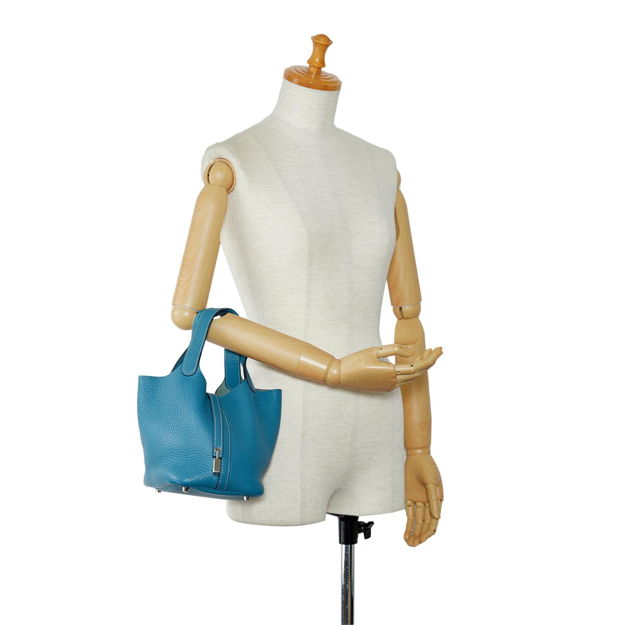 Hermes Clemence Picotin Lock 18 (SHG-xTcq3g)