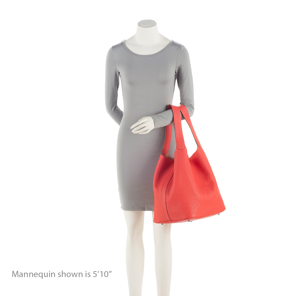 Hermes Clemence Picotin TGM Shoulder Bag (SHF-21597)