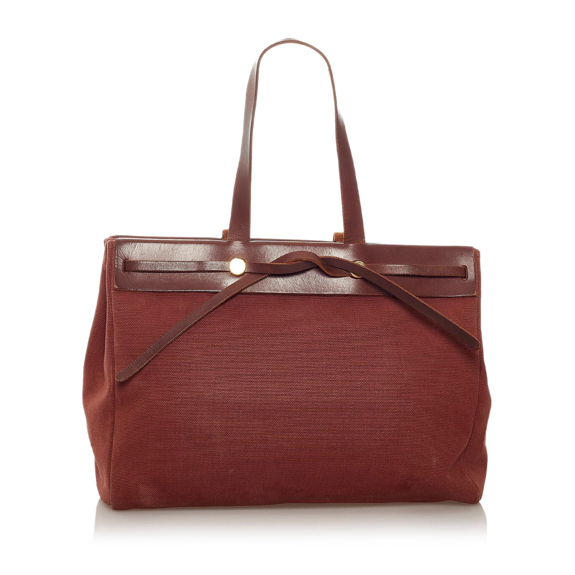Hermes Herbag Cabas MM (SHG-28377)