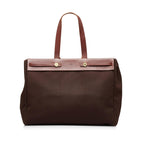 Hermes Herbag Cabas Toile GM (SHG-uQhl7B)